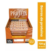 Barras de proteina Wild Protein - Caramelo 16 unidades