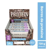 Barras de proteina Wild Protein - Chocolate Coco 16 unidades
