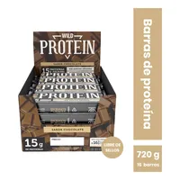 Barras de proteina Wild Protein - Chocolate 16 unidades