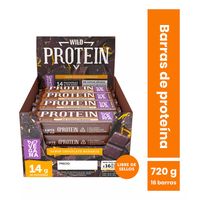 Barras de proteina Wild Protein - Chocolate Naranja 16 unidades