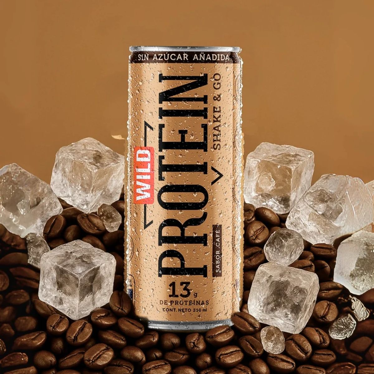 WILD FOODS - Batido de proteina Wild Protein - Café 12 unidades