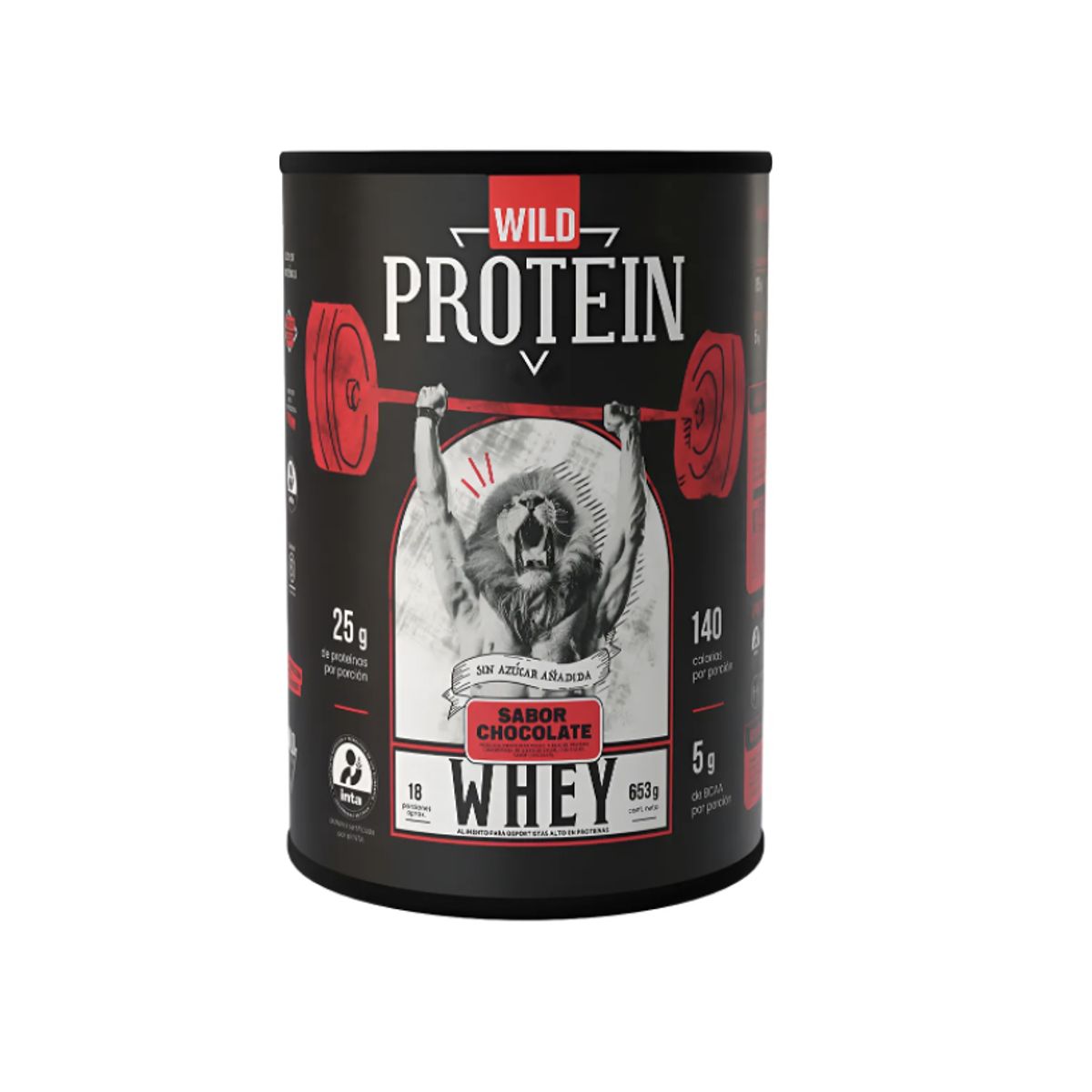 WILD FOODS - Proteina en polvo Whey Wild Protein - Chocolate 653 gr 18 servicios