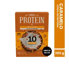 WILD FOODS - Cereal de proteina Wild Protein - Caramelo 280 gr