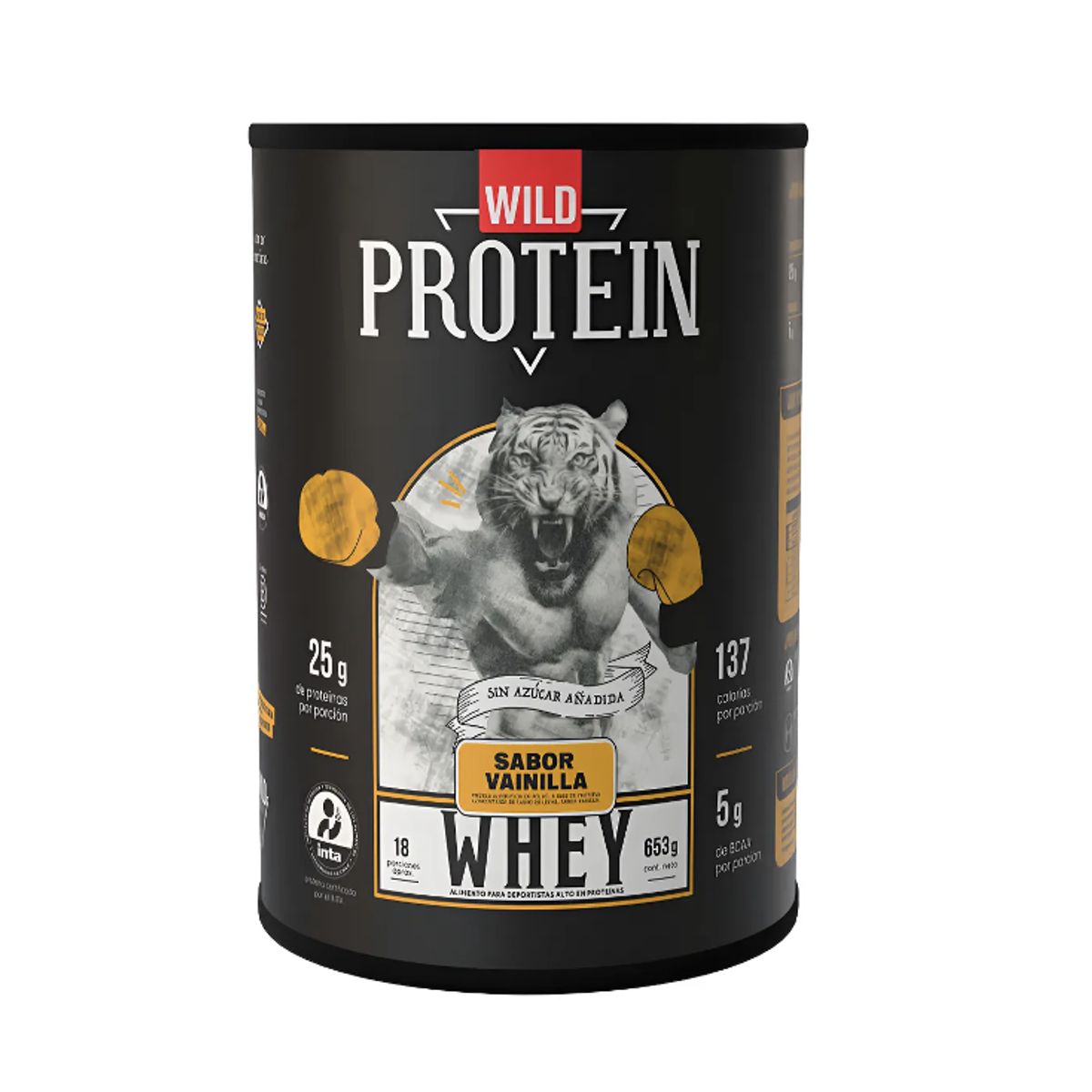 WILD FOODS - Proteina en polvo Whey Wild Protein - Vainilla 653 gr 18 servicios