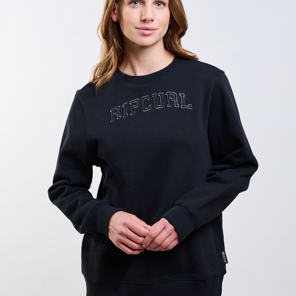 RIP CURL - Poleron CR Shadow Negro Mujer Rip Curl