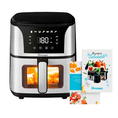 Homen Freidora De Aire 5,5 Litros Touch Air Fryer +