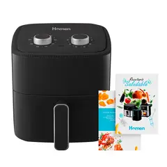 HOMEN - Freidora De Aire 4.2 Litros Con Tecnología 360° + Recetario