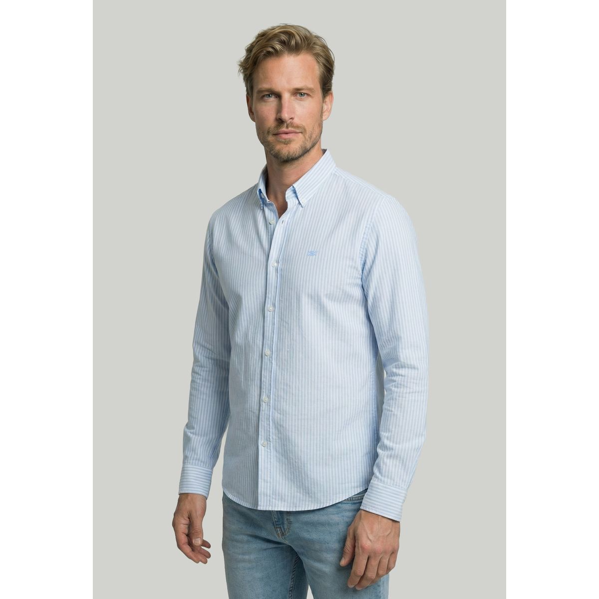 NEW MAN - Camisa Zagreb Sky New Man