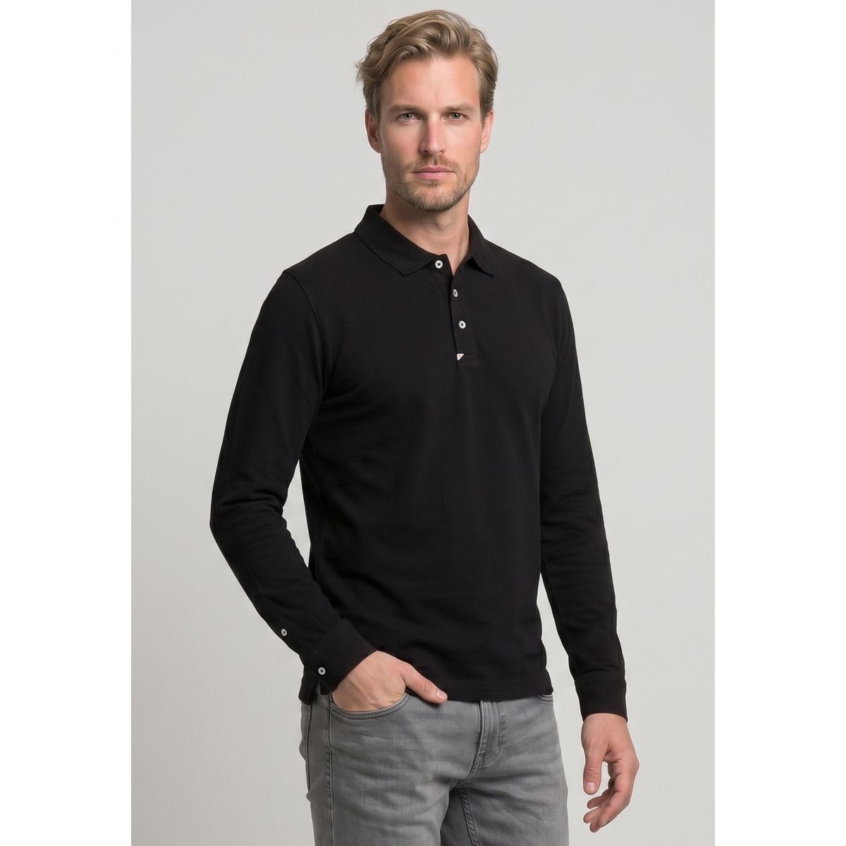 NEW MAN - Polo Copenhagen Black New Man
