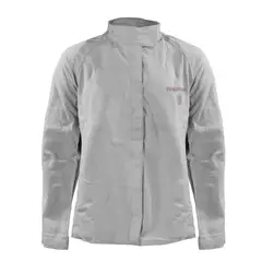 GENERICO - Chaqueta Cuero Soldador - Cabritilla - Velcro - Botón Metálico Talla M