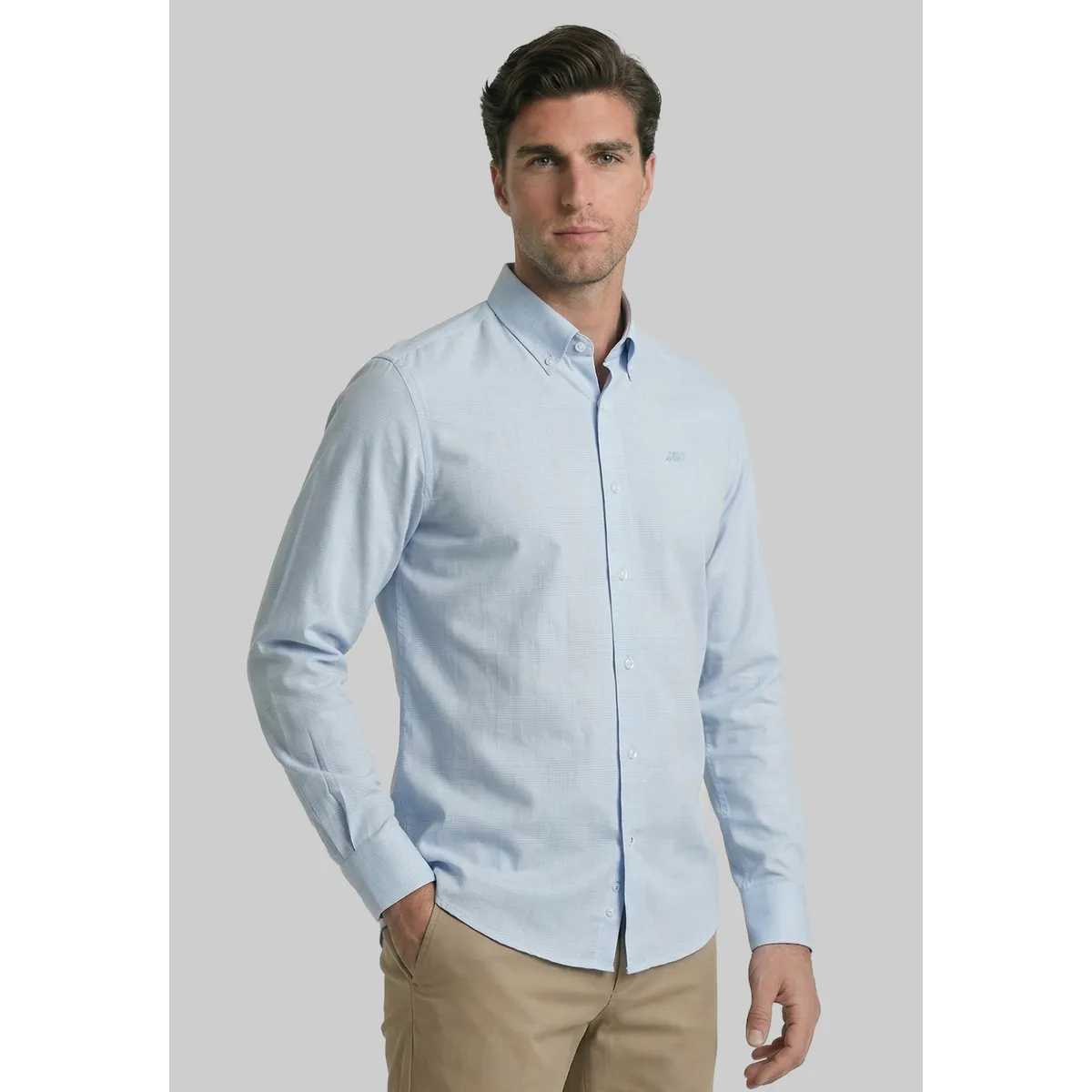 NEW MAN - Camisa Milan Sky New Man