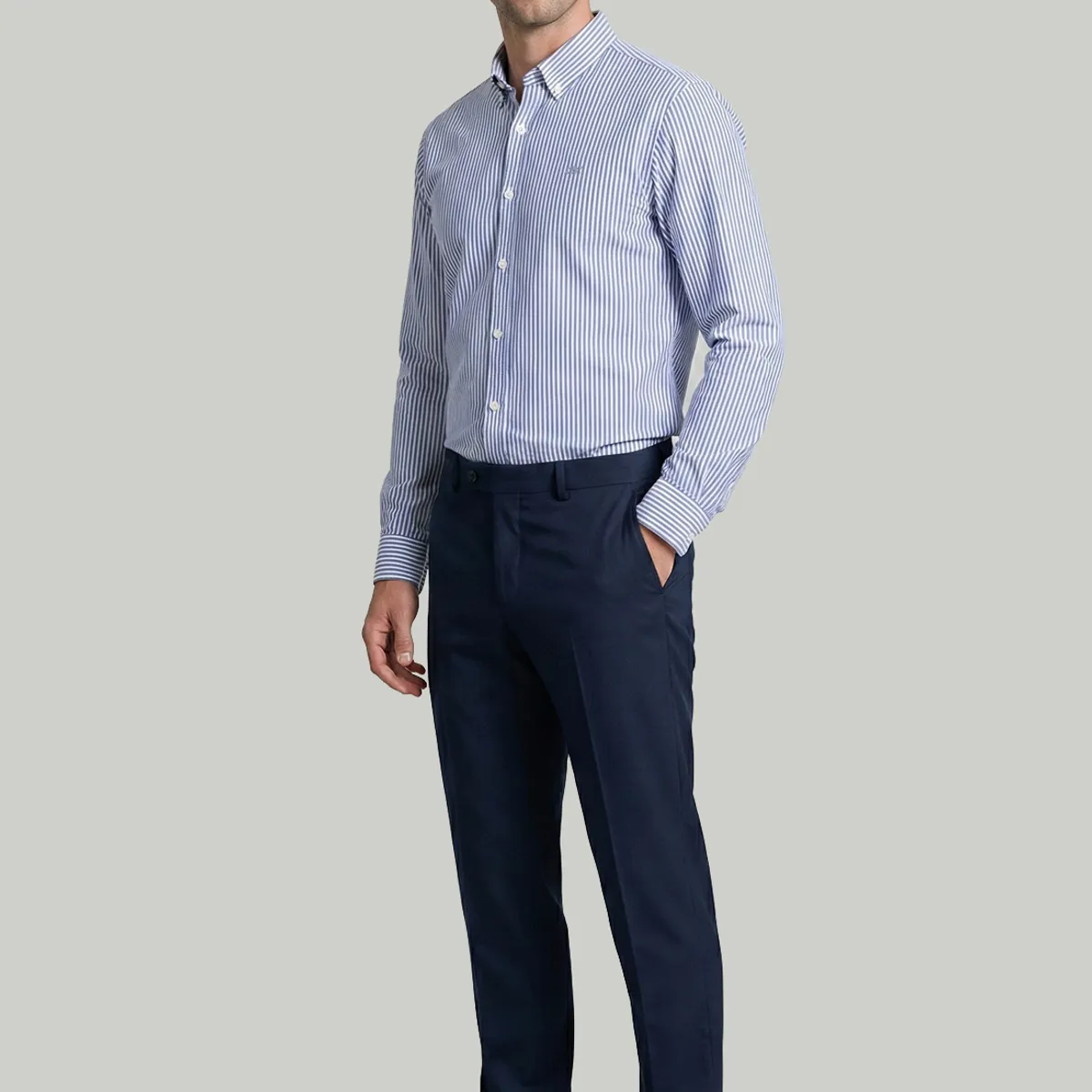 NEW MAN - Camisa Zagreb Navy New Man