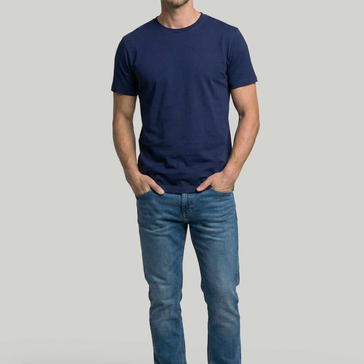 NEW MAN - Polera Niza Navy New Man