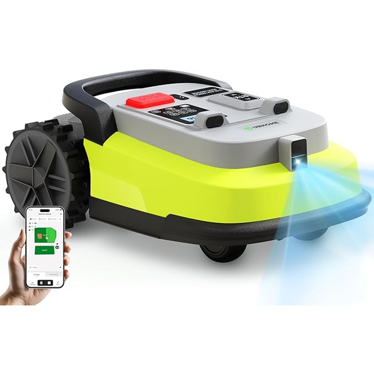 UBTECH - Ubhome M10 Cortacésped robot RTK+AI Vision para una navegación precisa y evitar obstáculos