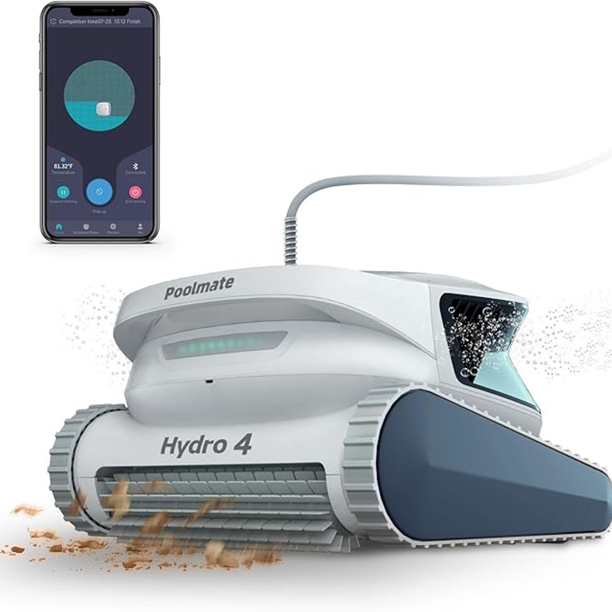 CHASING - Poolmate Hydro 4 – Robot de piscina, aspiradora de piscina para piscinas enterradas y subterráneas