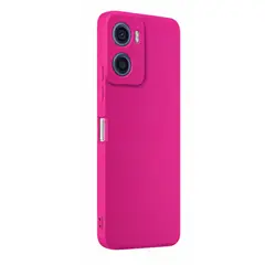 JOIGO - Carcasa Motorola Compatible Con G06 Goma Fucsia