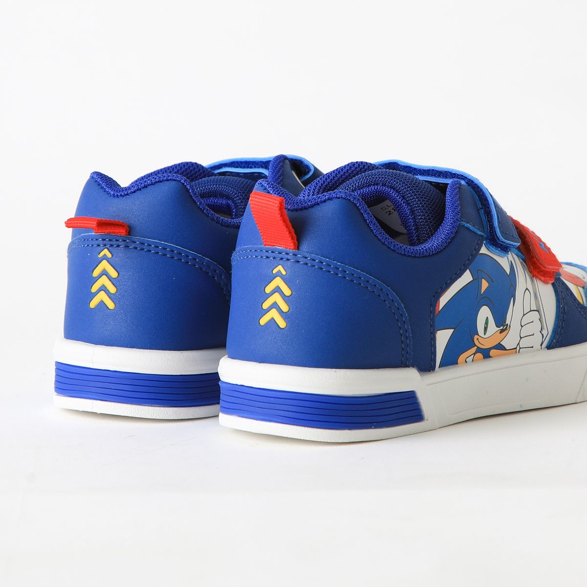 SONIC - Zapatilla Luces Niño Velcro Sonic & Nuckles Azul Sonic