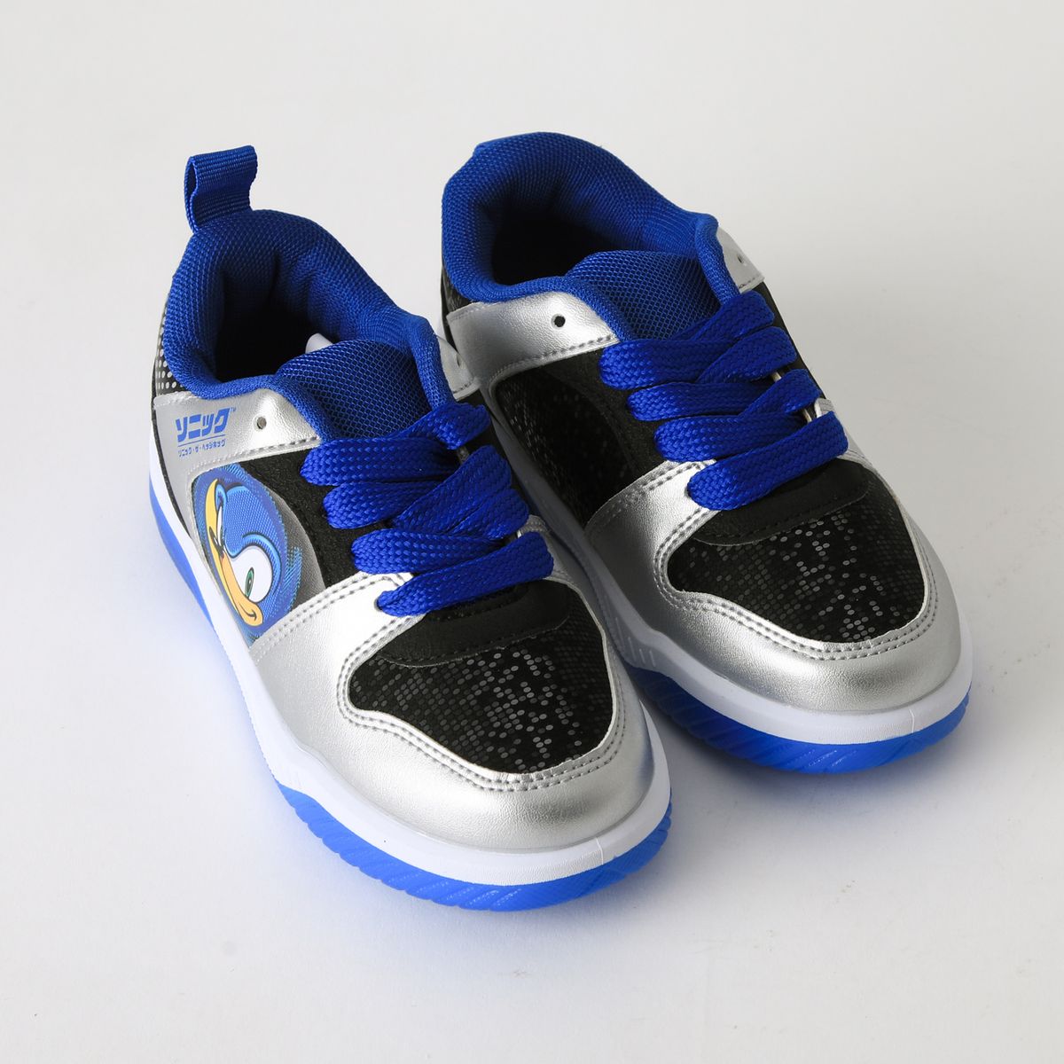 SONIC - Zapatilla Luces Niño Cara Azul Sonic