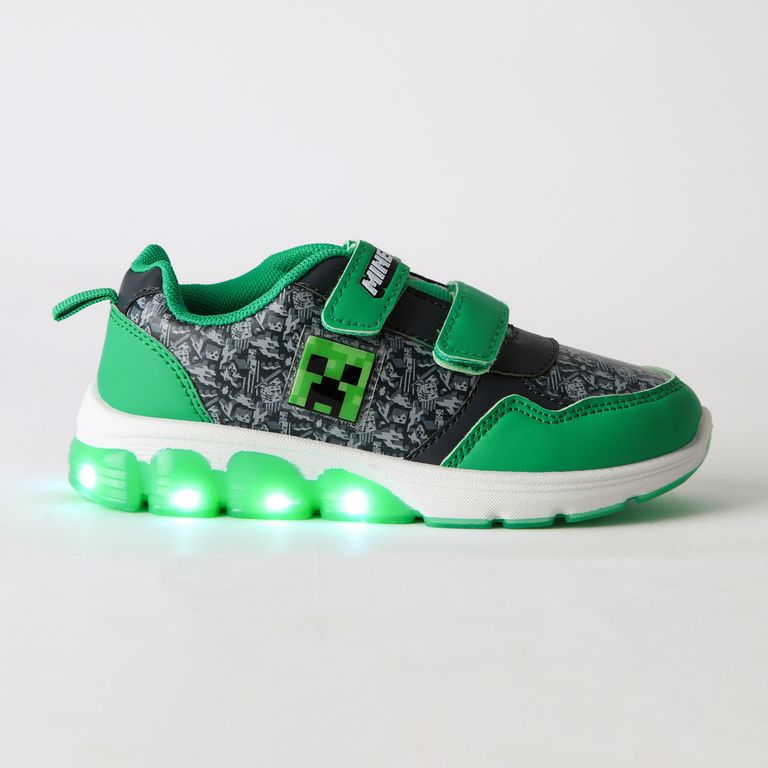 Zapatilla Luces Niño Creeper Gris