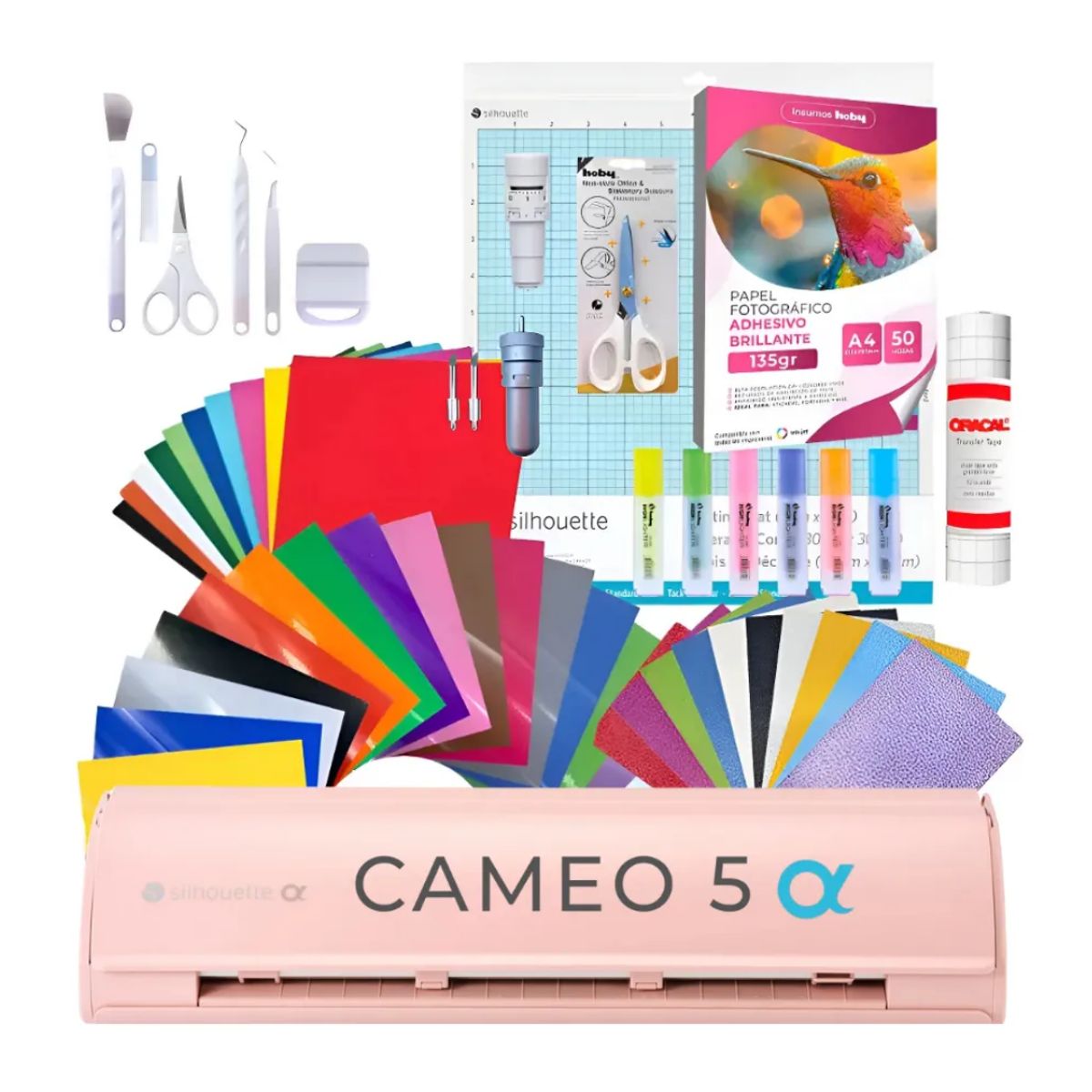 SILHOUETTE - Plotter De Corte Silhouette Cameo 5 Alpha rosa