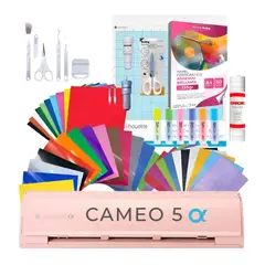SILHOUETTE - Plotter De Corte Cameo 5 Alpha rosa