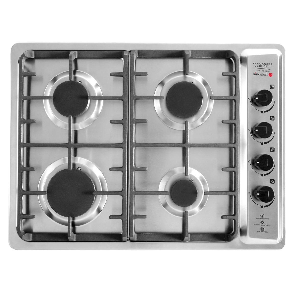 SINDELEN - Encimera Gas Sindelen CEG-4650IN 4 Quemadores