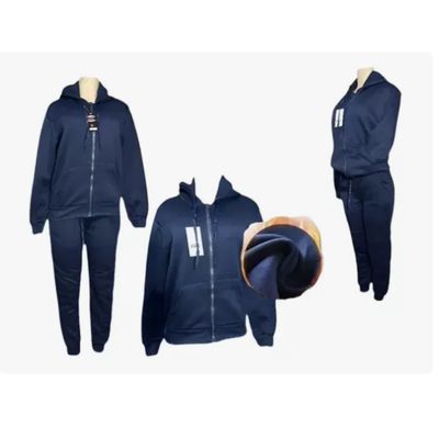 Imagen 2 del producto Pack 2 Conjuntos Buzo+poleron Unisex Azul Marino Escolar