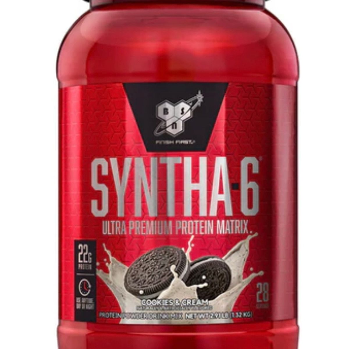 BSN - Syntha 6 Whey protein 2 9 Lb 28 SERV Cookies and Cream