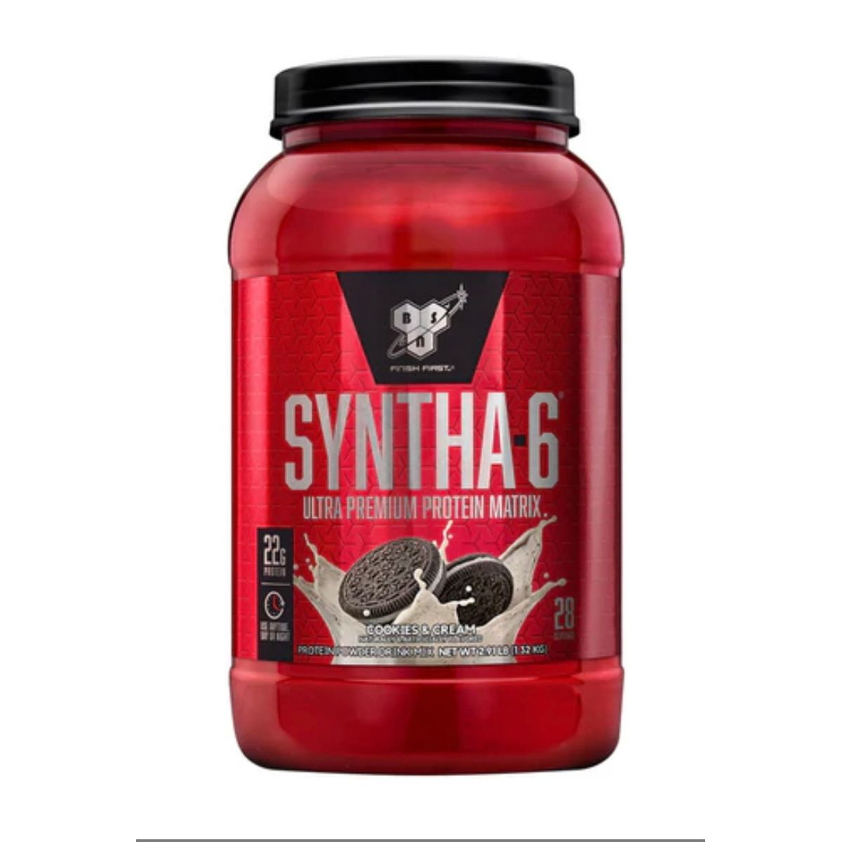 BSN - Syntha 6 Whey protein 2 9 Lb 28 SERV Cookies and Cream