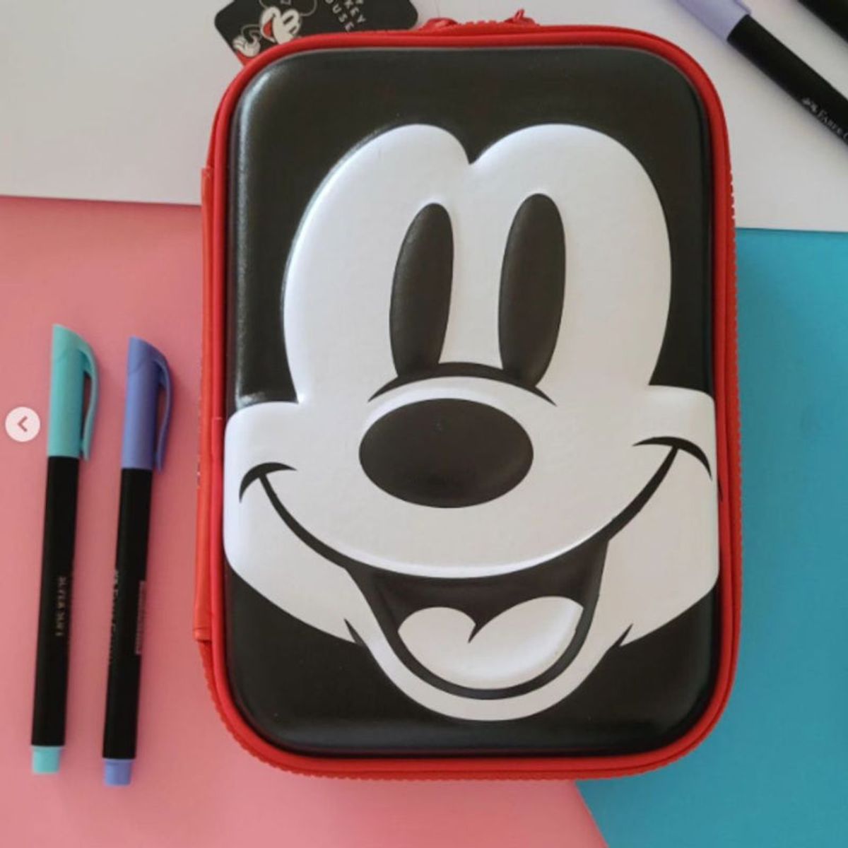 MOOVING - ESTUCHE ESCOLAR DOBLE CIERRE EVA MOOVING MICKEY