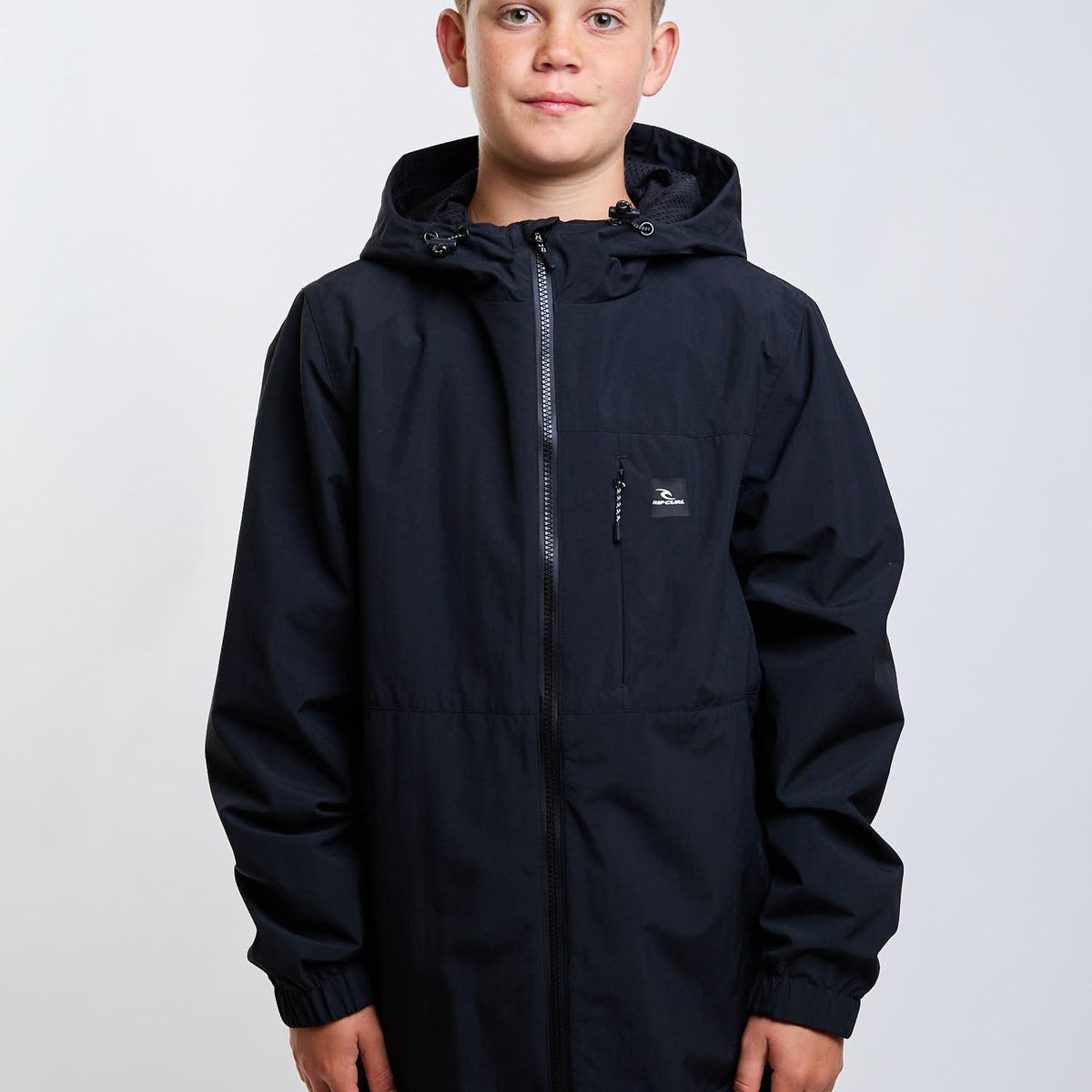 RIP CURL - Cortaviento Rider Negro Infantil Rip Curl