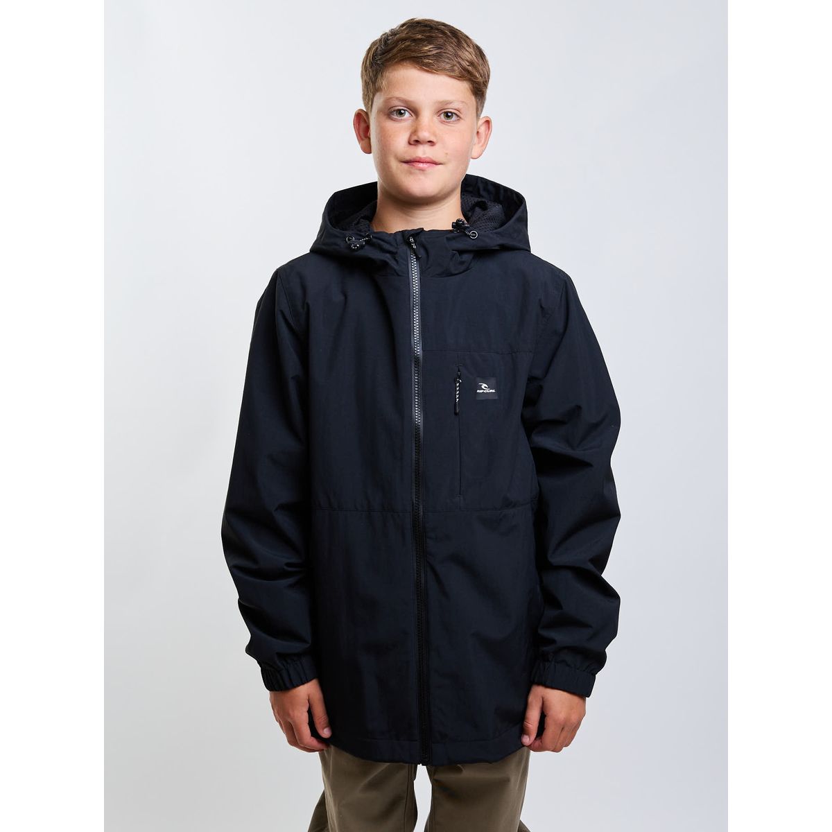 RIP CURL - Cortaviento Rider Negro Infantil Rip Curl