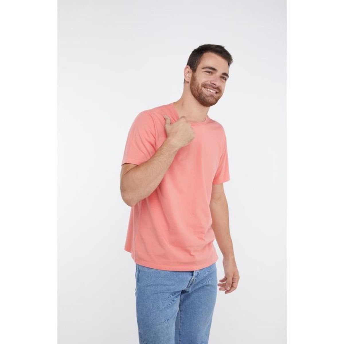 PANAMA JACK - Polera Hombre Casual Rosa Panama Jack