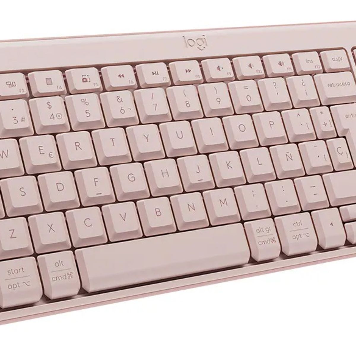 LOGITECH - Teclado Inalámbrico Bluetooth Logitech K250 Rosado