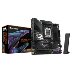 GIGABYTE - Placa Madre X870M AORUS ELITE WIFI7, 4x DDR5, 2x m.2, 2.5GbE, USB4, PCIe 5.0 x16