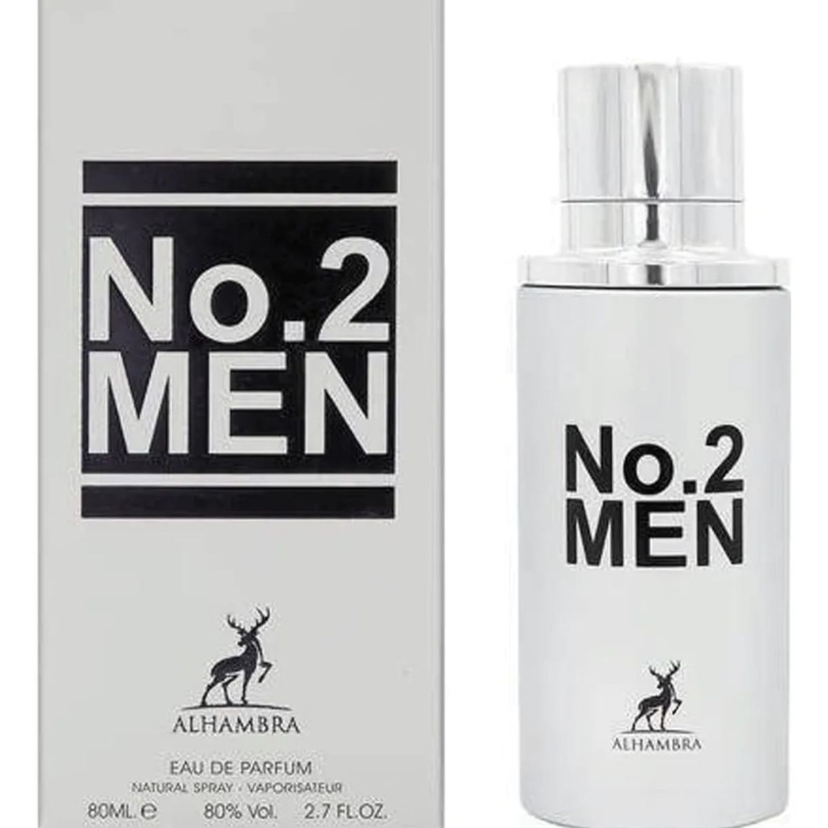 MAISON ALHAMBRA - PERFUME MAISON ALHAMBRA No. 2 MEN de 80ml para hombre (colonia fragancia )