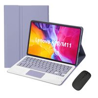 Tablet M11 K10 8GB+128GB WiFi y y Ratón inalámbrico Bluetooth &Teclado -Morado