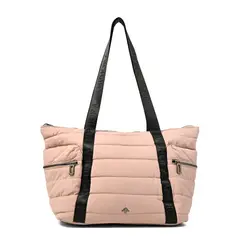 AMPHORA - Cartera tote simona grande rosa viejo