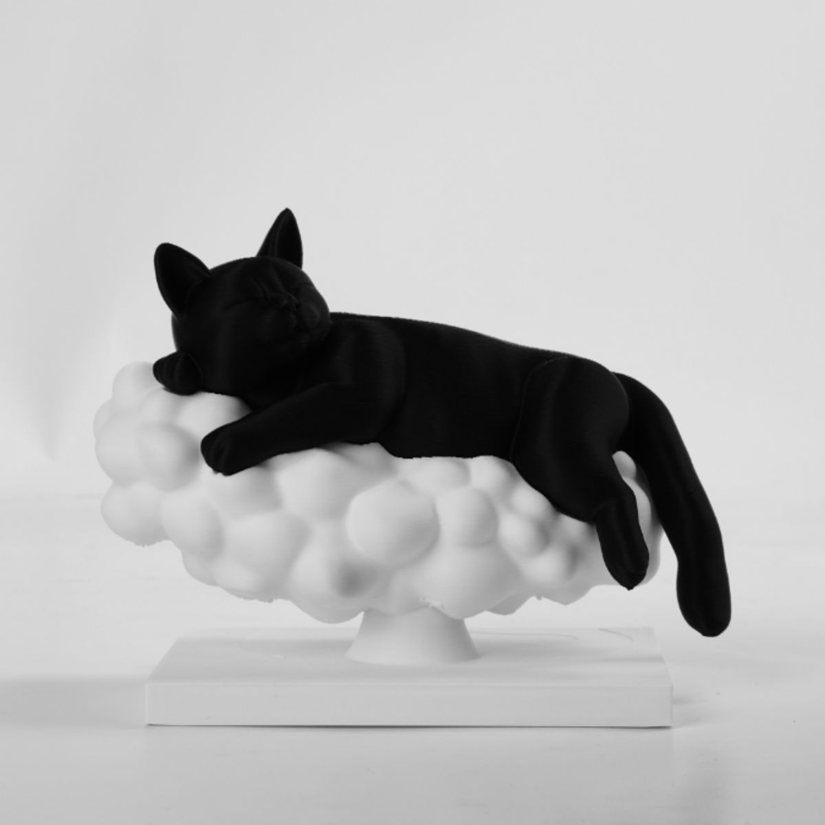 GENERICO - Escultura- Gato Nube de Sueño