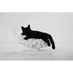 GENERICO - Escultura- Gato Nube de Sueño