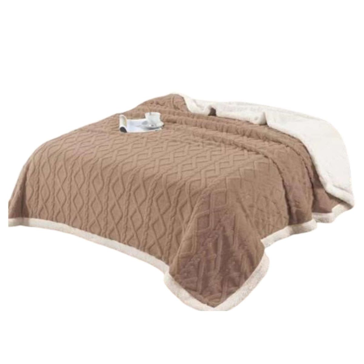 GENERICO - Frazada Manta Polar Sherpa Térmica King