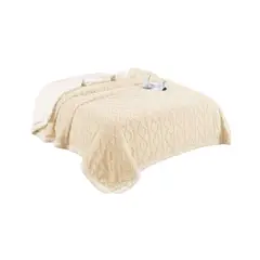 GENERICO - Elegante Frazada Manta Polar Sherpa Térmica Plaza y media