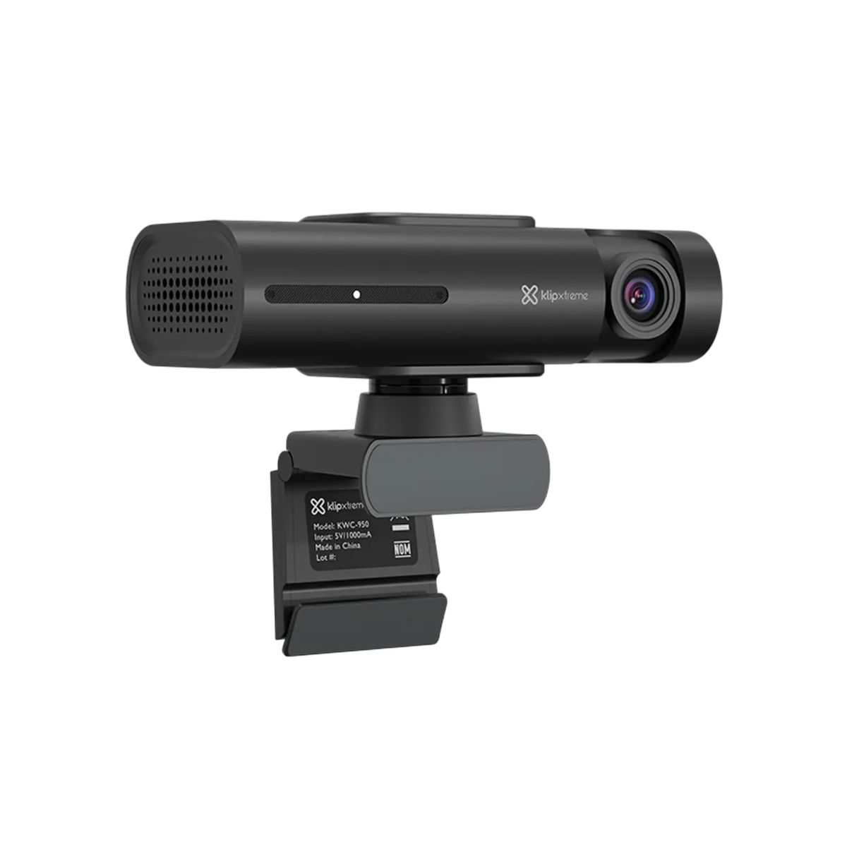 KLIP XTREME - Klip Xtreme KWC-950 Spiegel Webcam 4K Ultra HD, Seguimiento IA, Control por Gestos, USB-C