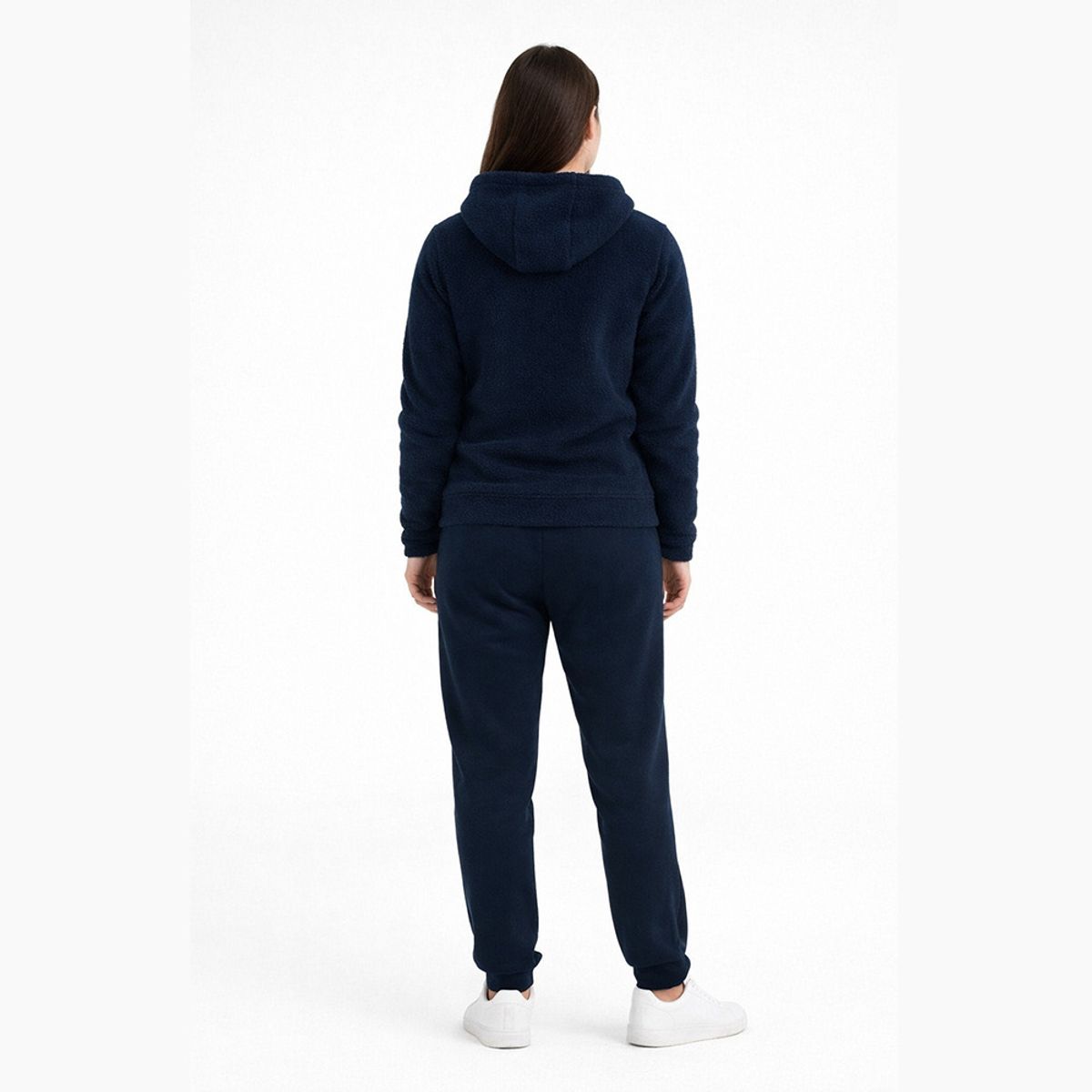GANGSTER - Polerón Full Zipper Fleece Classic Azul Marino