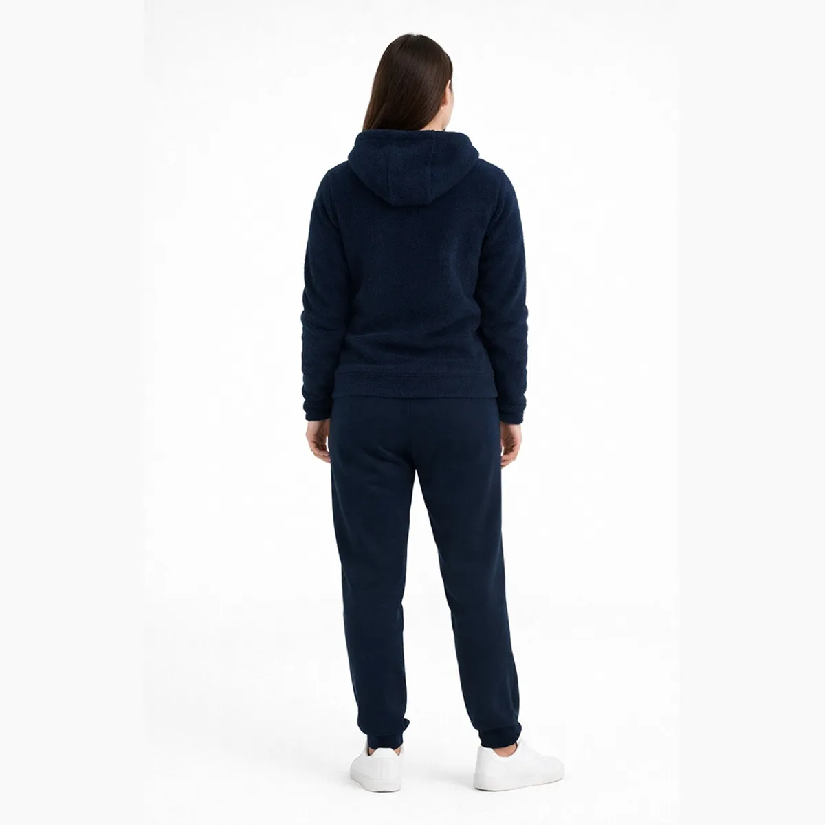 GANGSTER - Polerón Full Zipper Fleece Classic Azul Marino