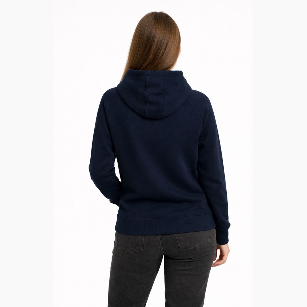 GANGSTER - Polerón Full Zipper Fleece Warm Azul Marino