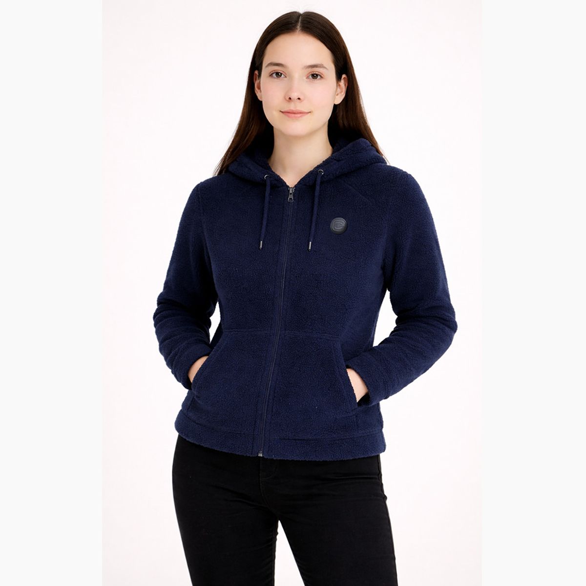 GANGSTER - Polerón Full Zipper Fleece Shaggy