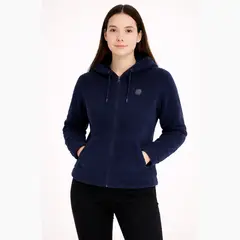 GANGSTER - Polerón Full Zipper Fleece Shaggy