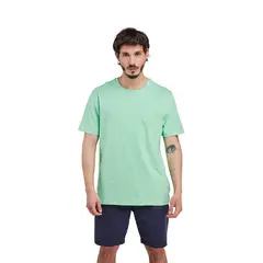 PANAMA JACK - Polera Hombre Casual Verde claro