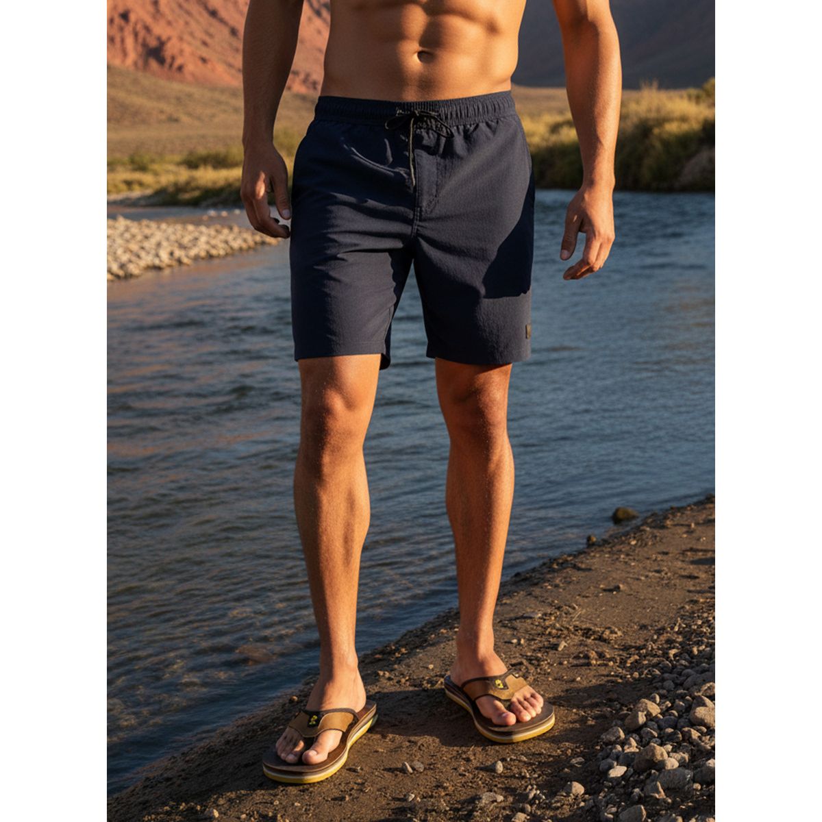 PANAMA JACK - Traje de Baño Hombre Casual Azul Panama Jack